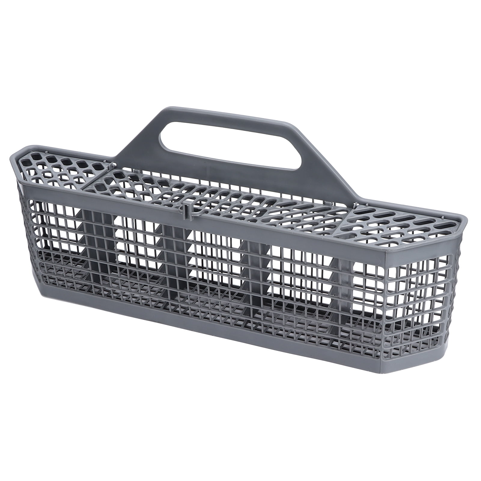 Suodoka Universal Dishwasher Storage Basket Plastic Cutlery Silverware Box Replacement Part Compatible with GE WD28X10128 Models (19.7 x 8.3 x 3.7 inches / 50 x 21 x 9.5 cm)