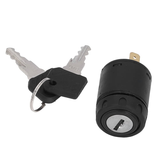 Suodoka Universal Engine Ignition Switch with Key Assembly Replacement for Tractor Forklift Engineering Vehicle Agricultural Tricycle (15 cm / 5.91 inches) High Performance Switch