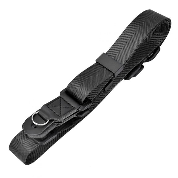 Suodoka Universal Nylon Quick Adjustable Camera Neck Shoulder Carrying Sling Strap Belt with Metal Ring for DSLR, Mirrorless, Instant Camera, Black