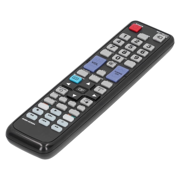 Suodoka Universal Replacement Remote Control Audio Video System Fit for Samsung HW-C560 HW-C550S XAA HW-C500 XAC, 8.66 inches / 22 cm Length, ABS Material, Requires 2 AAA Batteries, Black