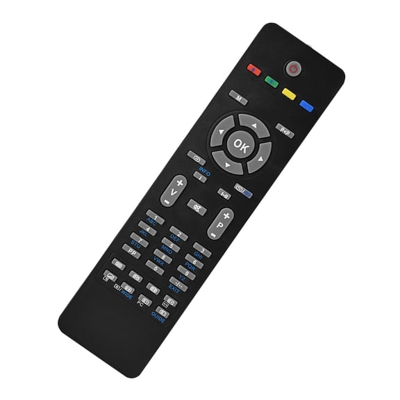 Suodoka Universal Smart LED LCD Television Replacement Remote Control Controller Model RC1205 For Hitachi Displays, No Setup Required, Direct Channel Access, Ergonomic ABS Build, Black