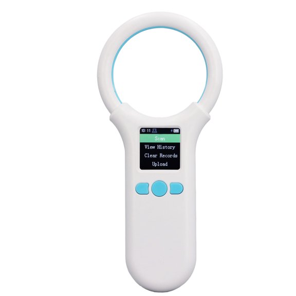 Suodoka W91A Animal Tag Scanner BT 134.2khz 125khz EMID FDX-B RFID Microchip Reader with OLED Display