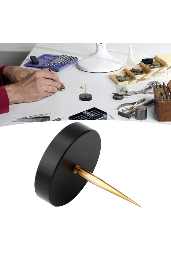 Watch Balance Cock Holding Support Bridge Bracket for Watchmaker Repair Tools, Plastic and Alloy, 1.4 inches / 35 mm Base