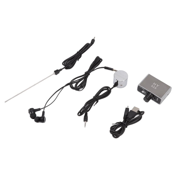 Suodoka Water Leak Detector for Pipe - High Sensitivity Water Leakage Sensor with Probe and Headphone for Water Pipeline Detection - 2.4 x 2.3 in / 6 x 5.8 cm