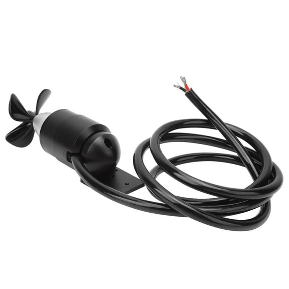 Suodoka Waterproof Brushless Motor 6S 24V RC Underwater Thruster Propeller for Remote Control Boat Model Fishing Nesting Boats Accessories CCW (9.45 inches / 24 cm) - Black