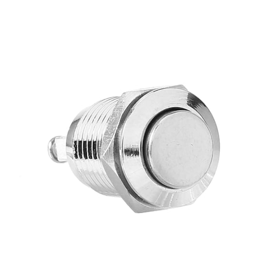 Suodoka Waterproof Metal 12mm Start Button Momentary Push Button Electrical Switch 2A 36VDC[cite: 1]