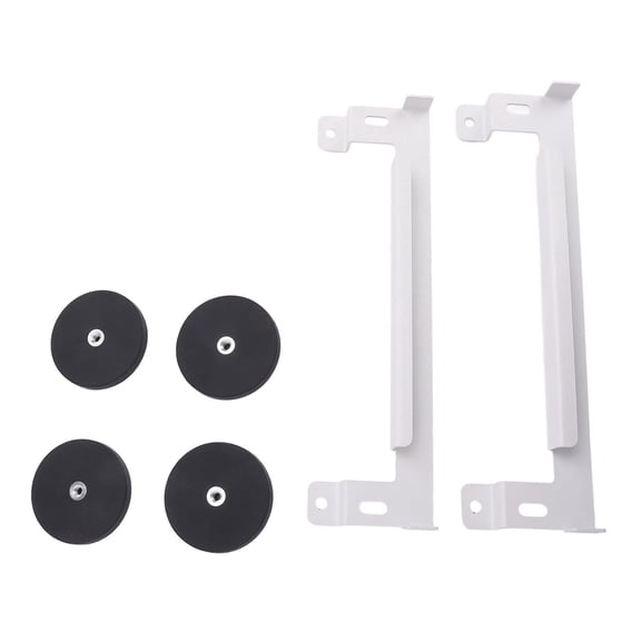 Suodoka White Satellite Car Mount Magnetic Satellite Installation Kit for Mini for RV Boat Plane - Strong Metal Bracket for Seamless Setup and Reliable Mobile Internet Connectivity Everywhere