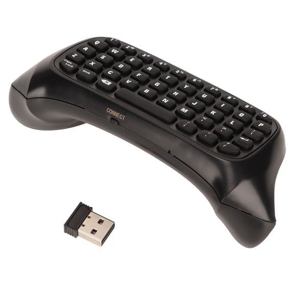 Suodoka Wireless Controller Keyboard 2.4G Portable Mini Gaming Chatpad Message Keyboard for Xbox One Gamepad Accessories Replacement Console Keypad Black Easy to Use Lightweight Ergonomic Design