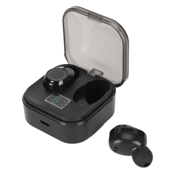 Suodoka Wireless Earbuds Bluetooth 5.3 IPX7 Waterproof Heavy Bass In-Ear Earphones with Charging Case, Built-in Mic, 5-6 Hours Playback, Ideal for Cell Phones Tablets Laptops, Black[cite: 1]