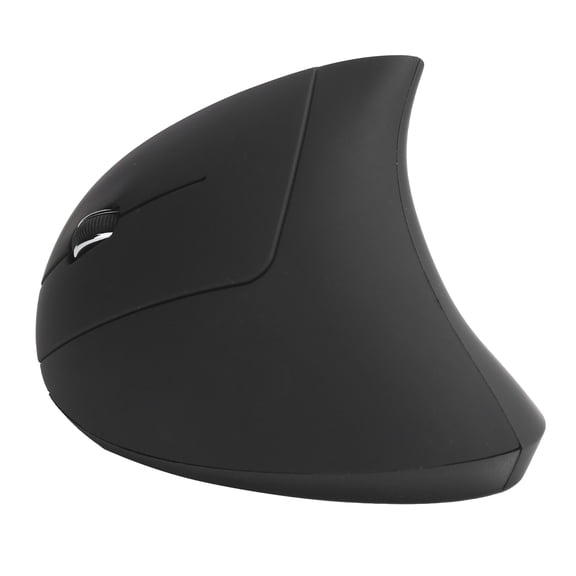 Suodoka Wireless Left Hand Mouse Vertical Ergonomic 800/1200/1600DPI Optical Rechargeable 2.4Ghz Computer Mice for Windows 8 / 10 PC Laptop Desktop Black