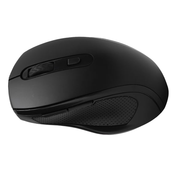 Suodoka Wireless Mouse 2.4Ghz Office/Gaming Ergonomic Mice Notebook Desktop Computer Accessories Black (4.1 inches / 10.4 cm)