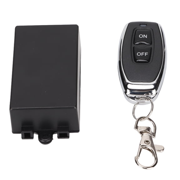 Suodoka Wireless Relay Switch Learning 1CH Remote Control Switch Transmitter Receiver for Electric Door Water Pump DC 12V 10.00 inches / 25.4 cm