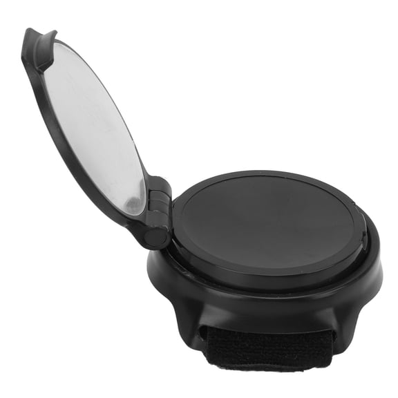 Suodoka Wrist Band Rear View Bicycle Mirror, Rotatable and Adjustable Multi-Angle Cycling Safety Glass Mirror, Black (3.15 inches / 8 cm) for Mountain and Road Bikes