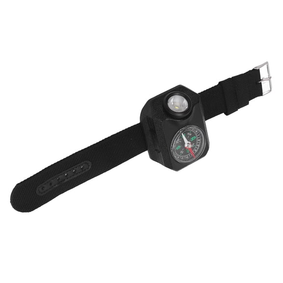 Suodoka Wrist Flashlight Waterproof Rechargeable 5 Modes Watch Flashlight with Compass for Camping Hiking Travel