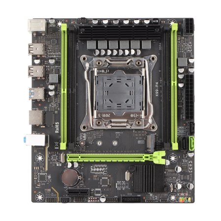 Suodoka X99 P4 Mainboard Dual Channel DDR4 6 Phase Power Supply LGA 2011 3 Computer Gaming Motherboard for Desktop PC, 10.63 inches / 27 cm[cite: 1]