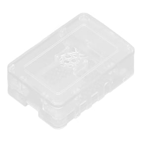 Suodoka for Raspberry Pi 4 Case ABS Detachable Scratch Resistant Protective Shell Clear 3.74 in / 9.5 cm