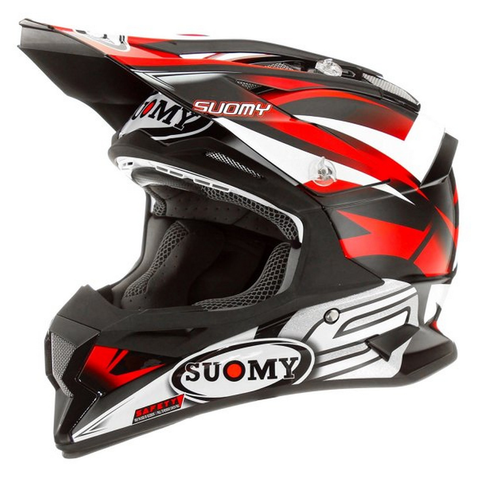 Suomy Alpha Bike MX Offroad Helmet Red XL