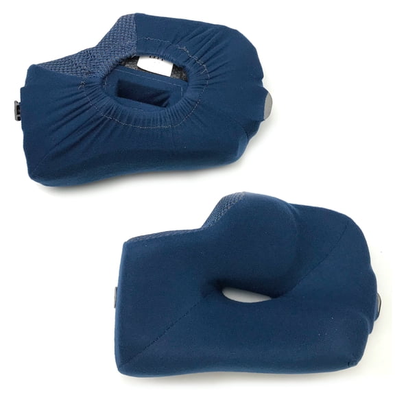 Suomy Apex/Spec1R/EXT/EXC Helmet Replacement Cheek Pads Blue LG