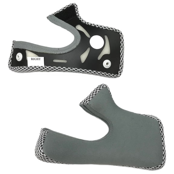 Suomy Rumble Helmet Cheek Pads Gray XXL