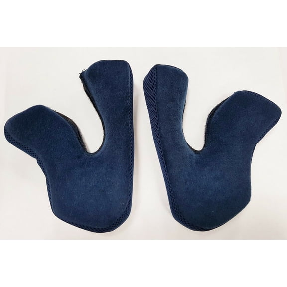 Suomy Spectre Helmet Replacement Cheek Pads Blue XS