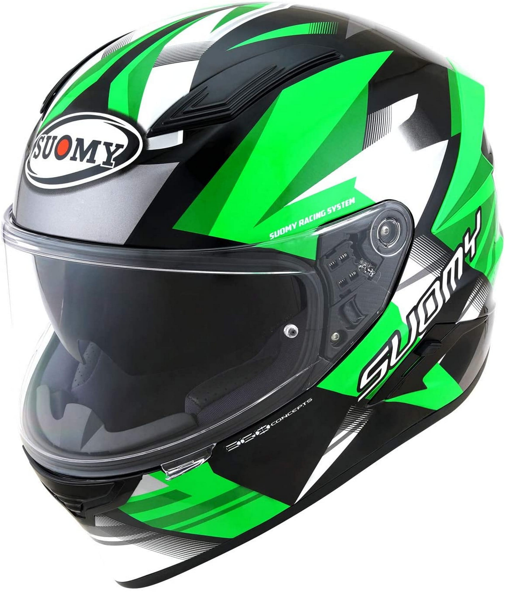 Suomy Speedstar Rapido Helmet Green (Size: Medium) Jamaica Ubuy