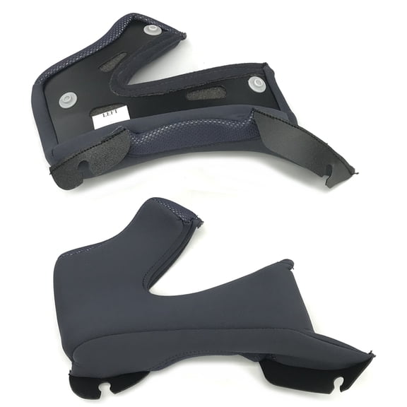 Suomy Tourer Helmet Replacement Cheek Pads Black MD