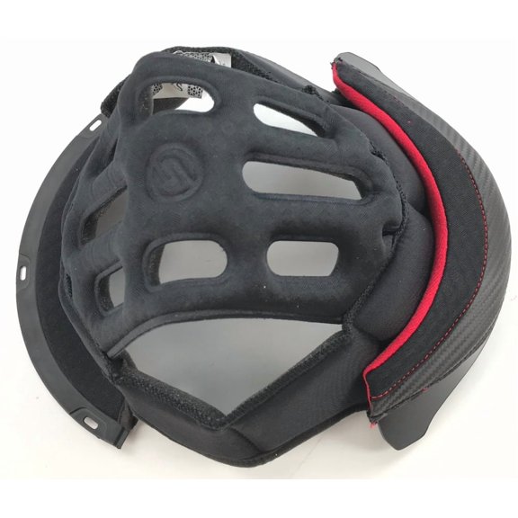 Suomy Track-1 Helmet Inner Top Liner Pad Black XL