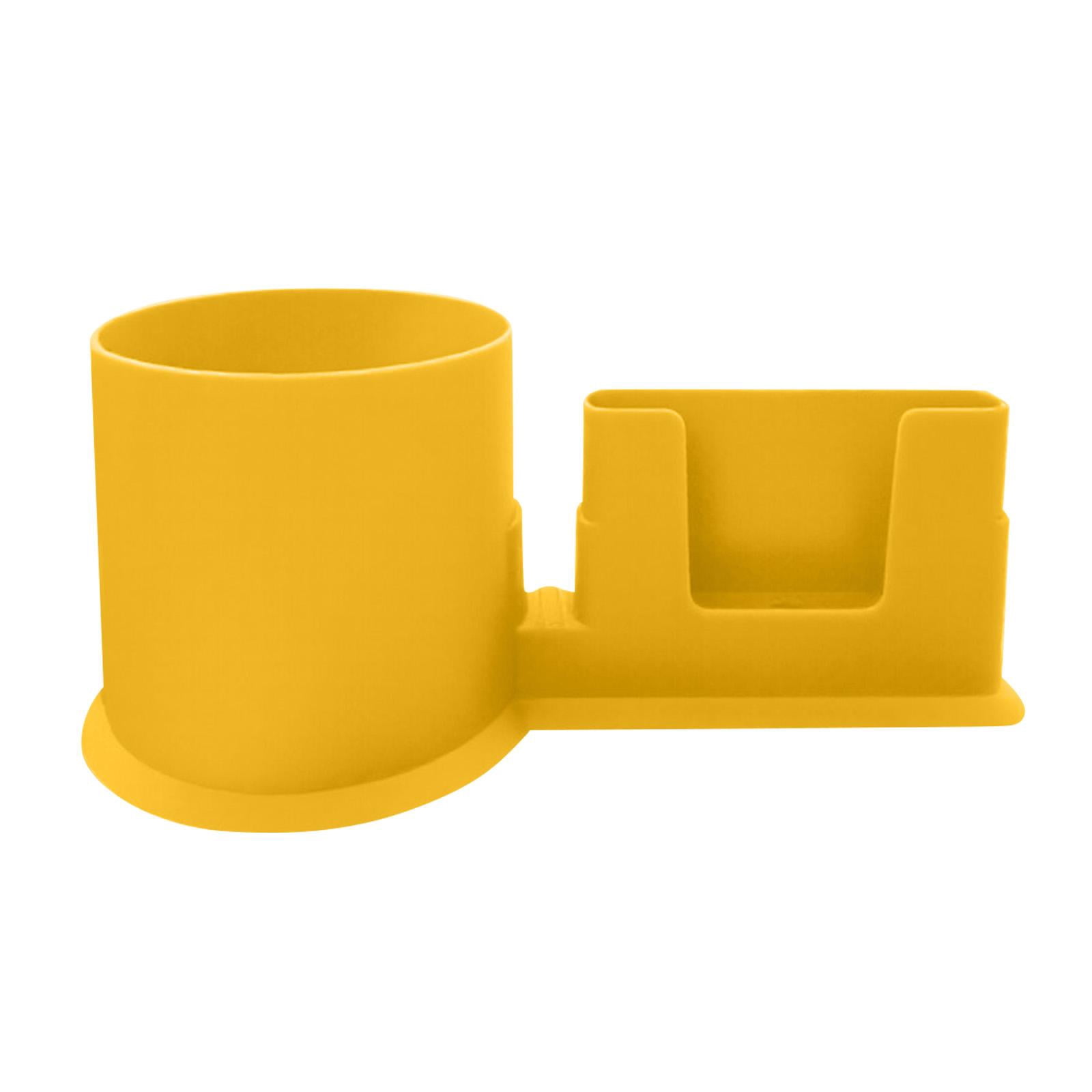 Sup Paddle Board Drink Holder, Yellow 1 Piece, Cup Holder Accessory for Outdoor Paddle Board Kayak, Hold Beverage Bottle Phone for Water Outdoor Activities