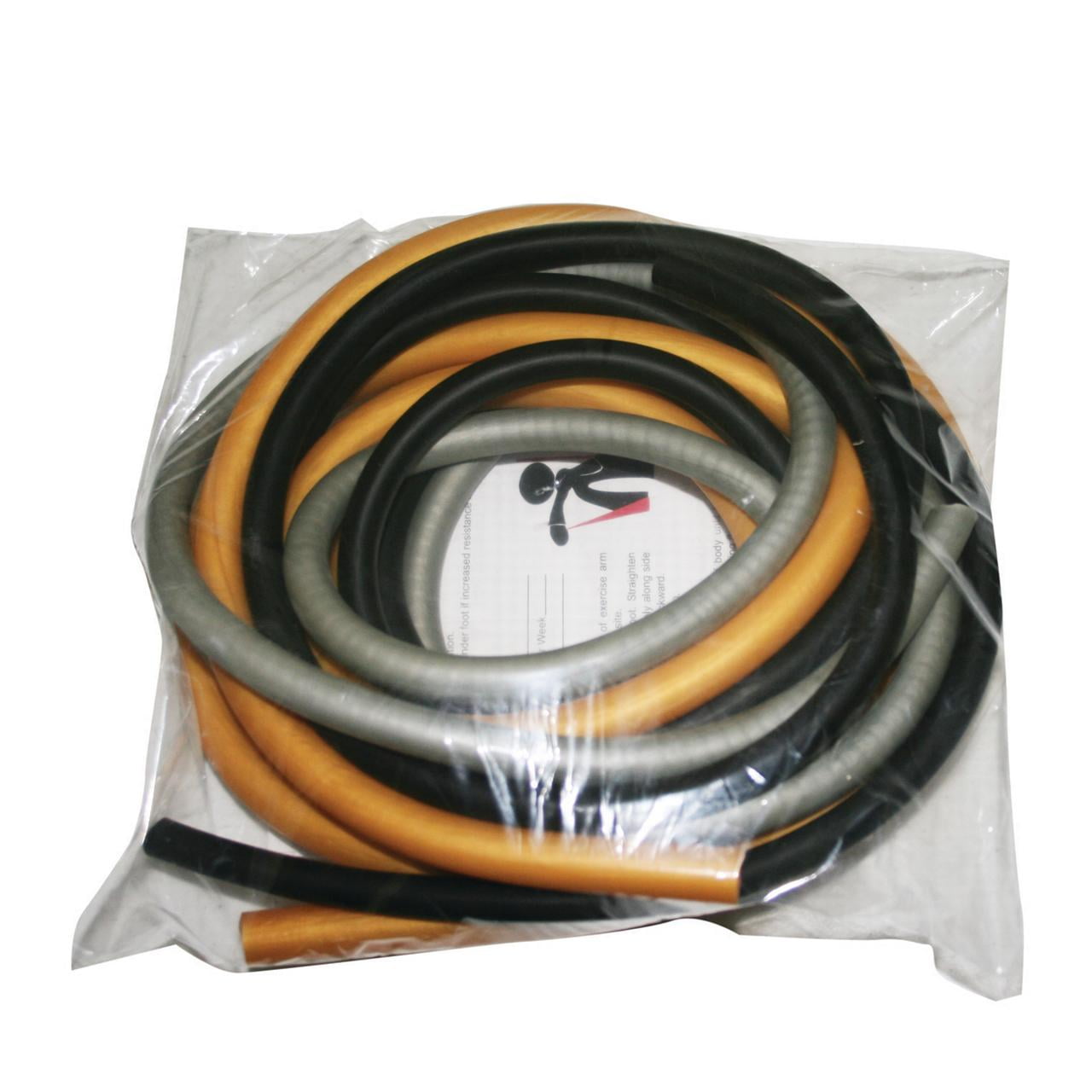 Sup-R Tubing latex-free tubing PEP pack, difficult (black, silver, gold)