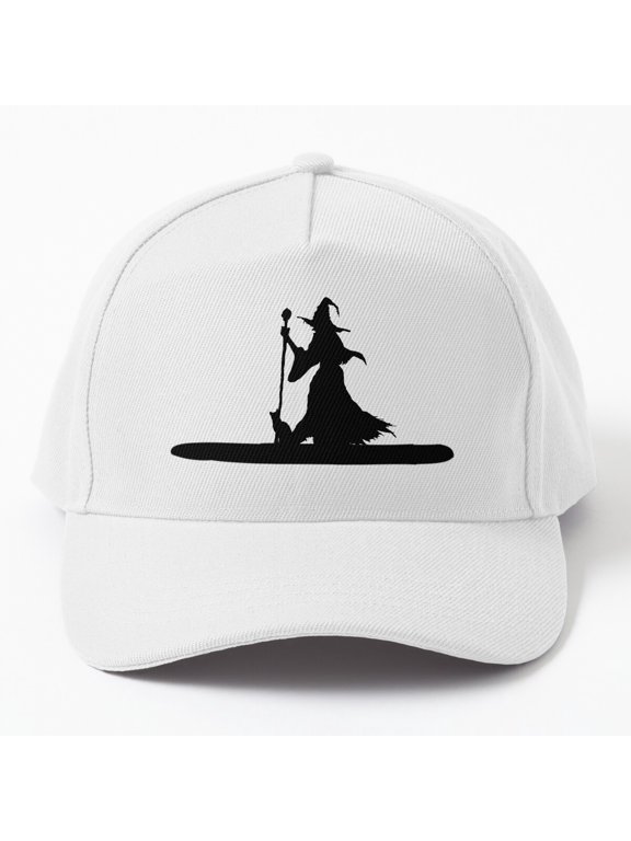 Sup Stand Up Paddling Witch Baseball Cap, Outdoor Graphic Design