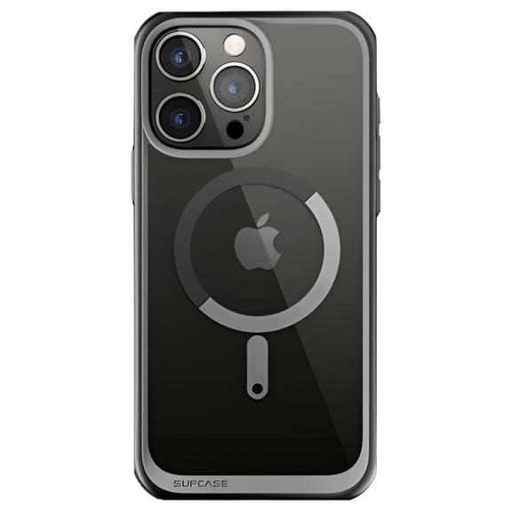 SupCase Unicorn Beetle MAG Slim Clear - Back cover for cell phone - MagSafe compatibility - polycarbonate, polymer, thermoplastic polyurethane (TPU) - black - for Apple iPhone 15 Pro Max