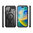 thumbnail image 1 of SupCase Unicorn Beetle Pro MAG - Protective case for cell phone - rugged - MagSafe compatibility - polycarbonate, thermoplastic polyurethane (TPU) - gunmetal - for Apple iPhone 15 Pro Max, 1 of 8