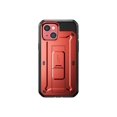 thumbnail image 1 of SupCase Unicorn Beetle Pro - Protective case for cell phone - rugged - MagSafe compatibility - polycarbonate, thermoplastic polyurethane (TPU) - metallic red - 6.1" - for Apple iPhone 14, 1 of 9