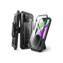 SupCase Unicorn Beetle Pro - Protective case for cell phone - rugged - polycarbonate, thermoplastic polyurethane (TPU) - black - for Apple iPhone 15 Pro Max