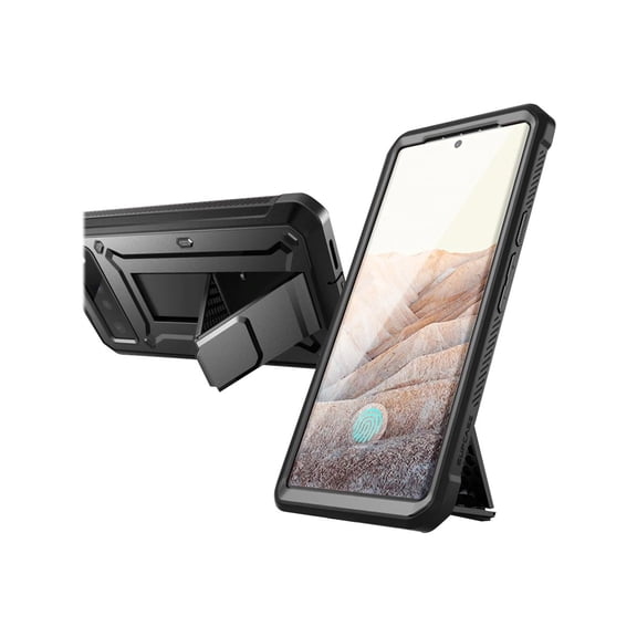 SupCase Unicorn Beetle Pro - Protective case for cell phone - rugged - polycarbonate, thermoplastic polyurethane (TPU) - black - for Google Pixel 6 Pro