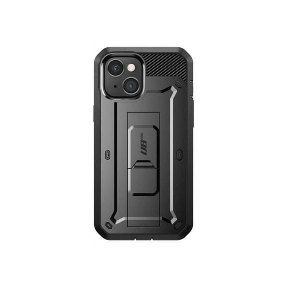 SupCase Unicorn Beetle Pro - Protective case for cell phone - rugged - polycarbonate, thermoplastic polyurethane (TPU) - black - for Apple iPhone 14