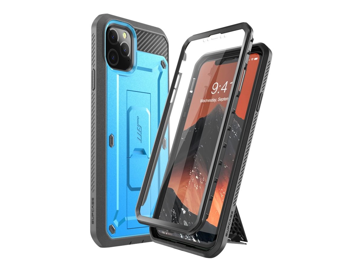 SupCase Unicorn Beetle Pro - Protective case for cell phone - rugged - thermoplastic polyurethane (TPU) - black, blue - for Apple iPhone 11 Pro Max - image 1 of 5