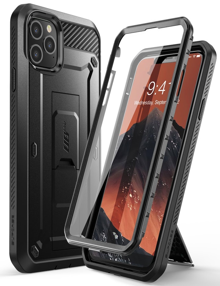 SupCase Unicorn Beetle Pro - Protective case for cell phone - rugged - thermoplastic polyurethane (TPU) - black - for Apple iPhone 11 Pro Max - image 1 of 9