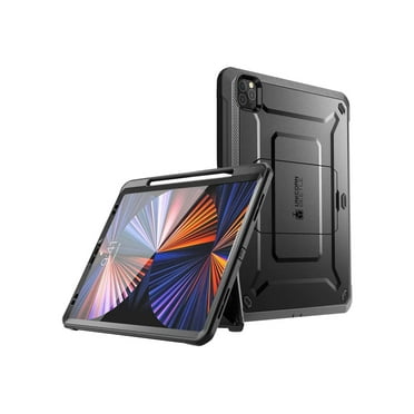 SupCase Unicorn Beetle Pro - Protective case for tablet - rugged - polycarbonate, thermoplastic polyurethane (TPU) - black - 11" - for Apple 11-inch iPad Pro (2nd generation, 3rd generation)