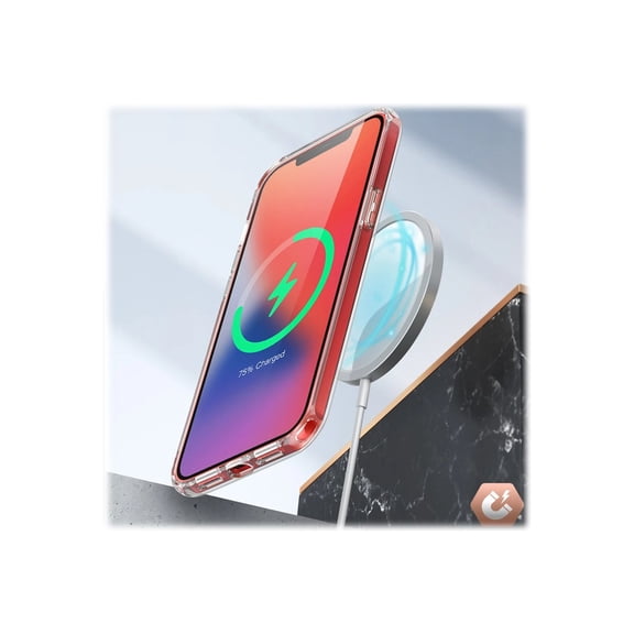 SupCase Unicorn Beetle Style - Back cover for cell phone - polycarbonate, thermoplastic polyurethane (TPU) - clear - 5.4" - for Apple iPhone 12 mini