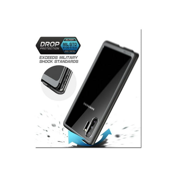 SupCase Unicorn Beetle Style - Protective case for cell phone - thermoplastic polyurethane (TPU) - black, clear - for Samsung Galaxy Note10