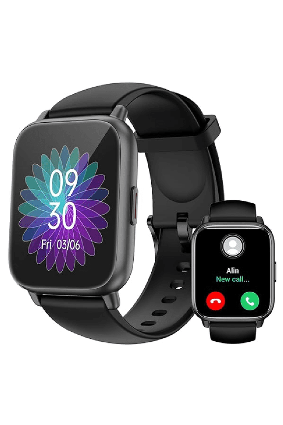 Smart Watches with BT Call/Message Reminder, 1.85" HD Touch Screen, 100+ Sports/Fitness Tracker, Music Control (PINK)