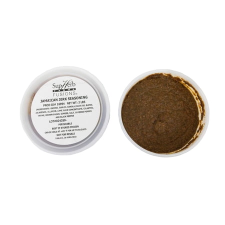 SupHerb Farms Jamaican Jerk Seasoning Paste, 2 Pound - 2 per case.
