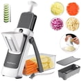 thumbnail image 1 of SupMaKin  5-in-1 Cheese Grater, Vegetable Chopper, Mandoline Slicer, Veggie Cutter, Vegetable Dicer Shredder for Food Prep, 1 of 11