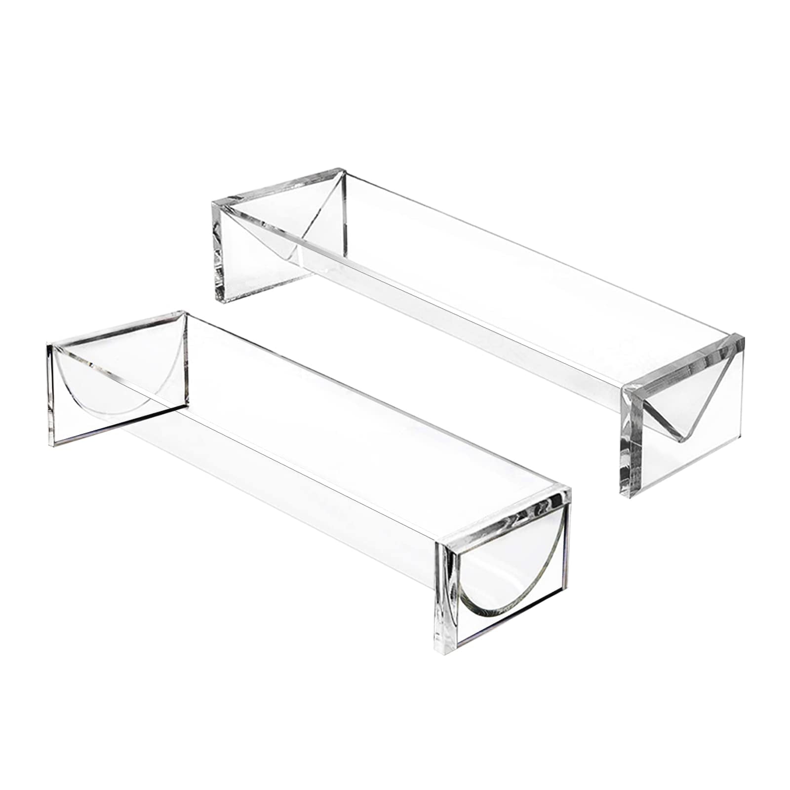 SupMaka Clear Cracker Tray for Serving Acrylic Serving Tray Holder