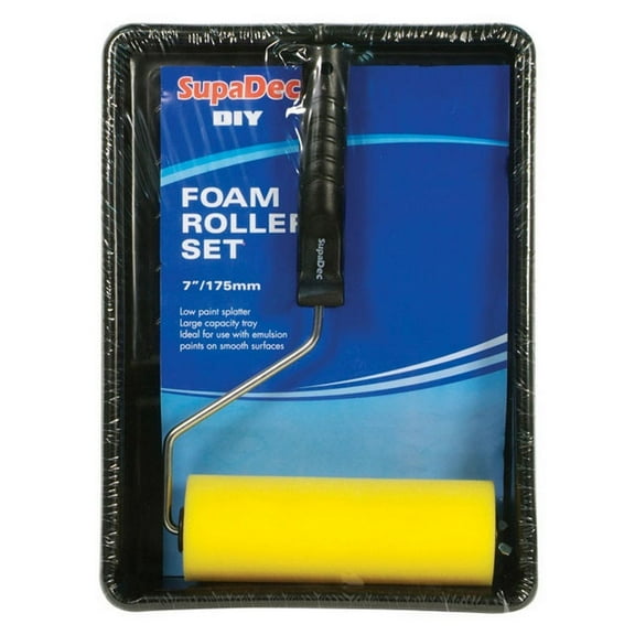 SupaDec Foam Roller & Tray Set