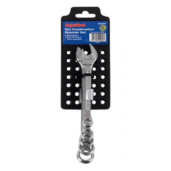 SupaTool Combination Metric Spanner Set (5 Piece Set)