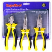 SupaTool Deluxe Plier Set (Pack of 3)