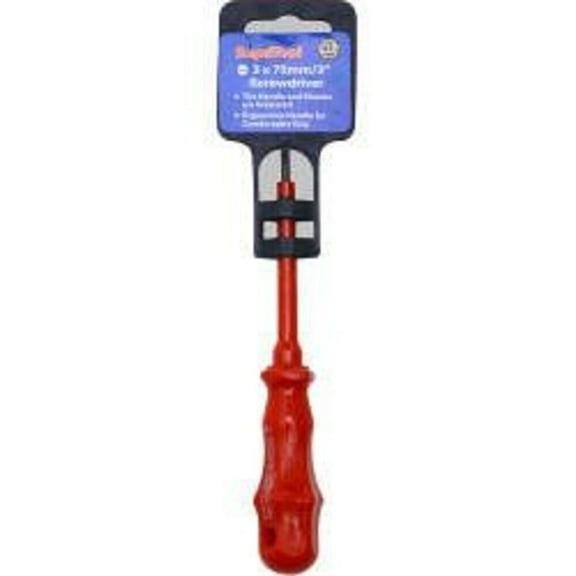 SupaTool Slotted Insulated Screwdriver