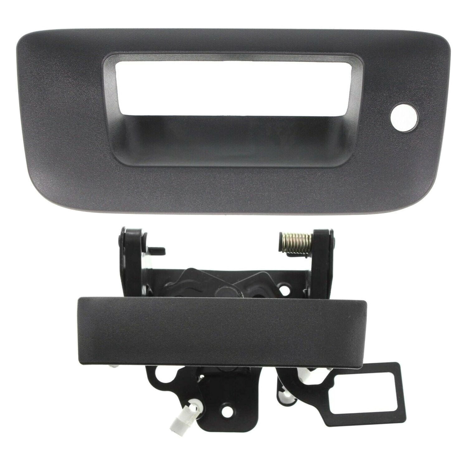 4-Piece Door Handle Set For Silverado/Sierra Extended Cab – 3rd Side Doors + Tailgate | Black Textured Finish